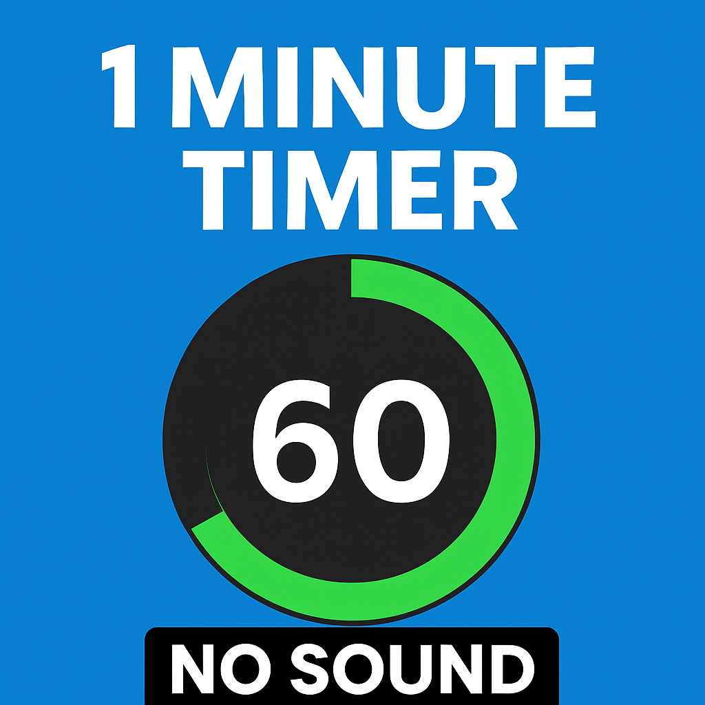 1 Minute Radial Timer