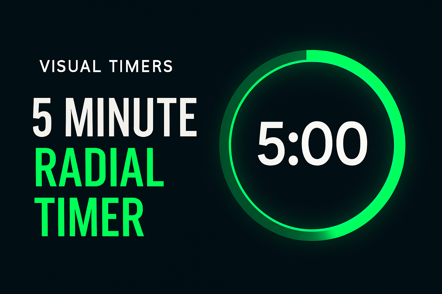 5 Minute Radial Timer